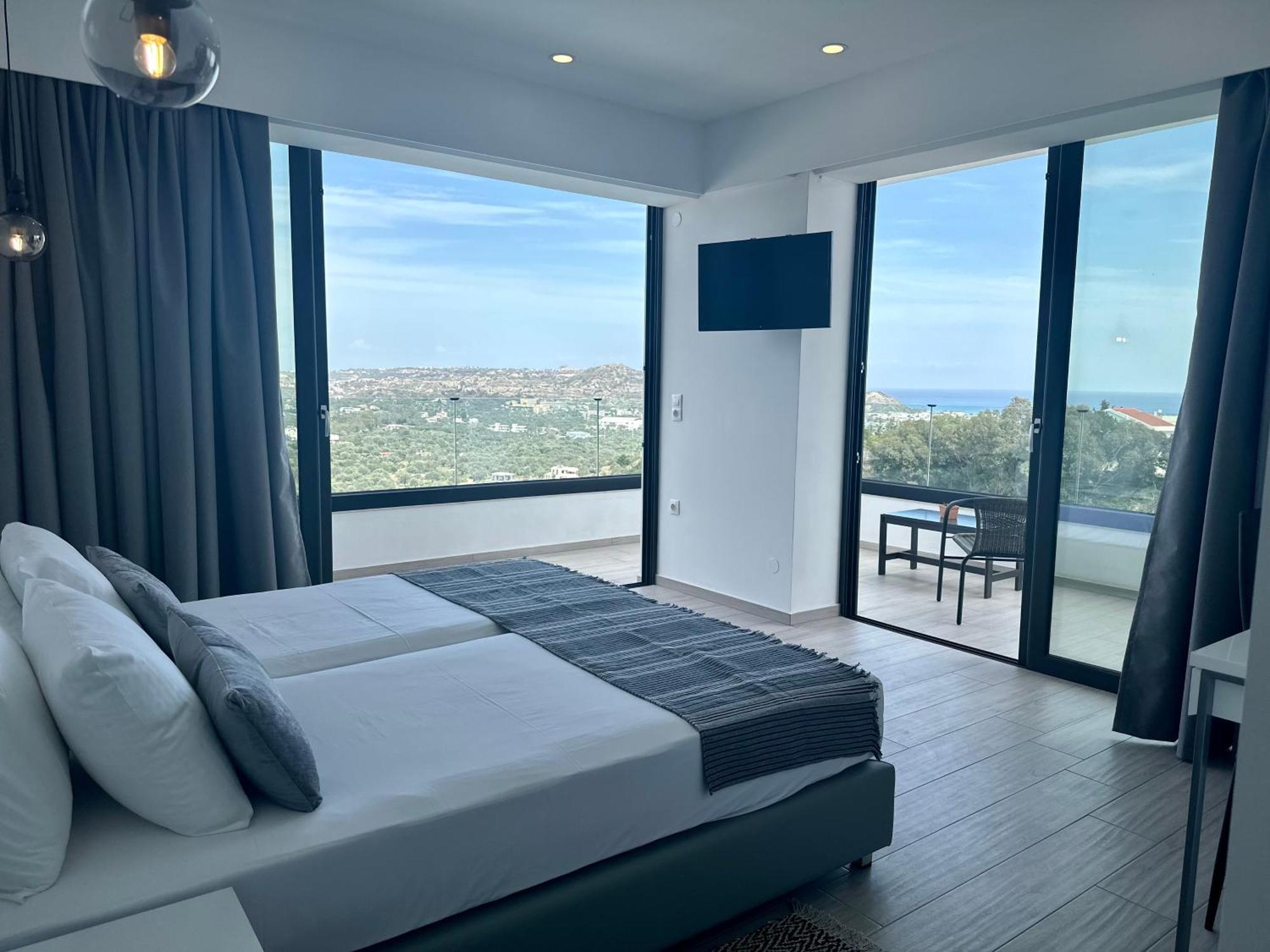 Habitat Inn Faliraki View Villa Rhodes Kalithies المظهر الخارجي الصورة