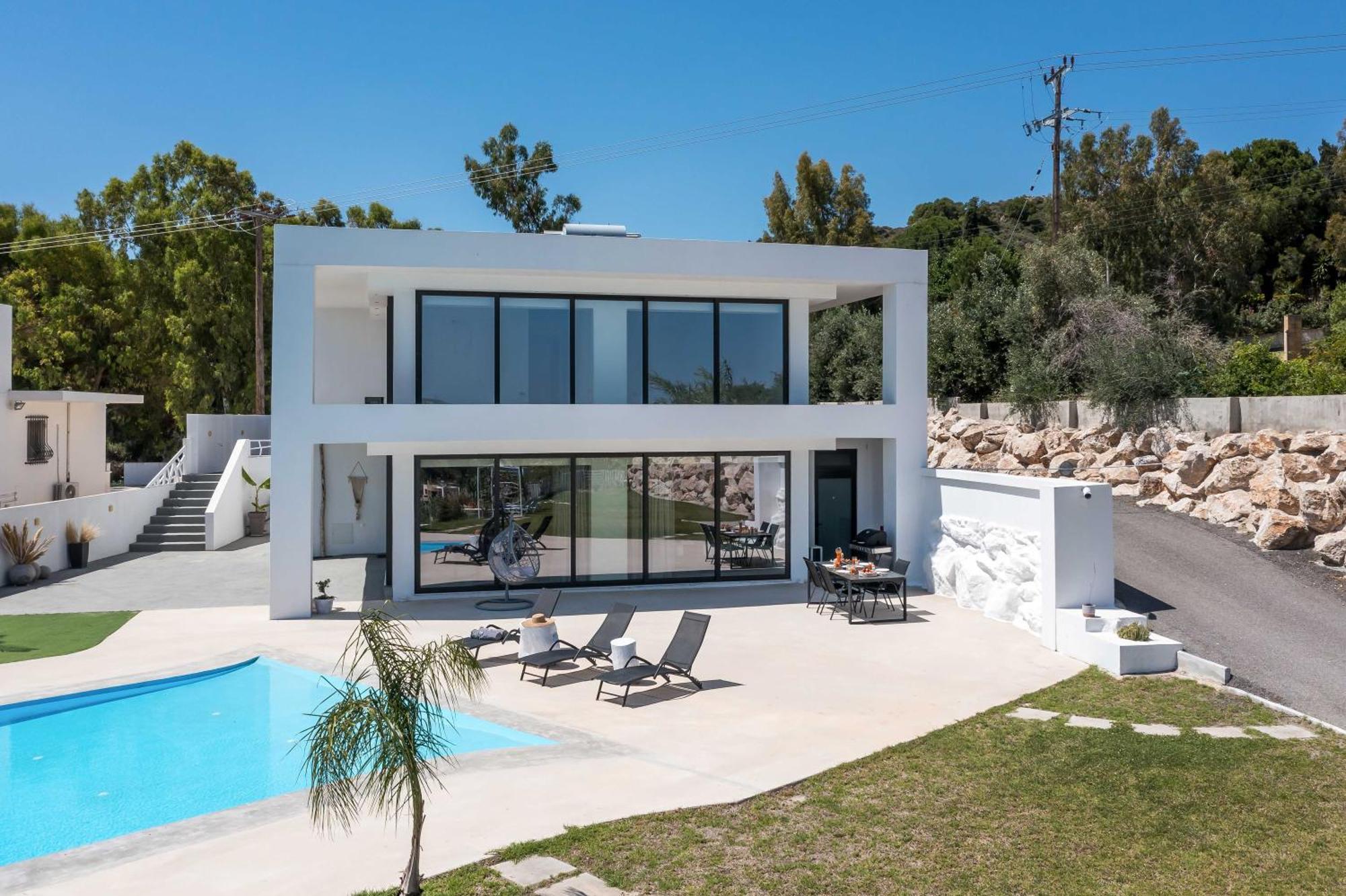 Habitat Inn Faliraki View Villa Rhodes Kalithies المظهر الخارجي الصورة