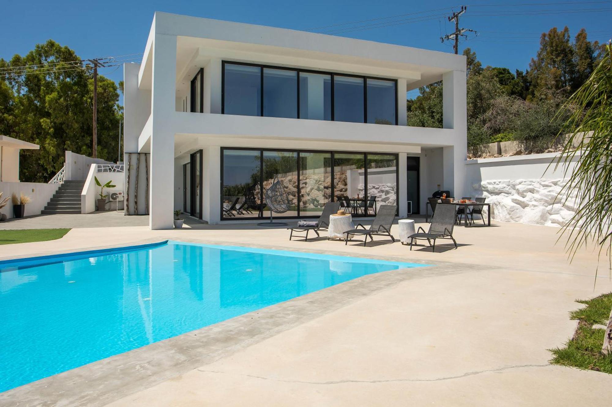 Habitat Inn Faliraki View Villa Rhodes Kalithies المظهر الخارجي الصورة